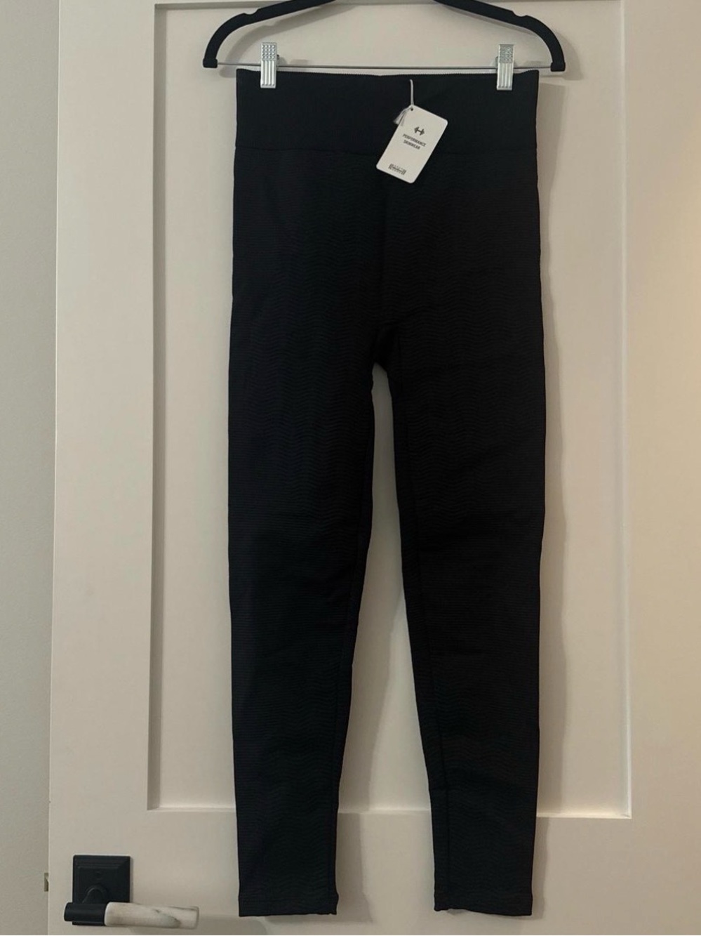 Wolford Black High-Waist Leggings with Tag